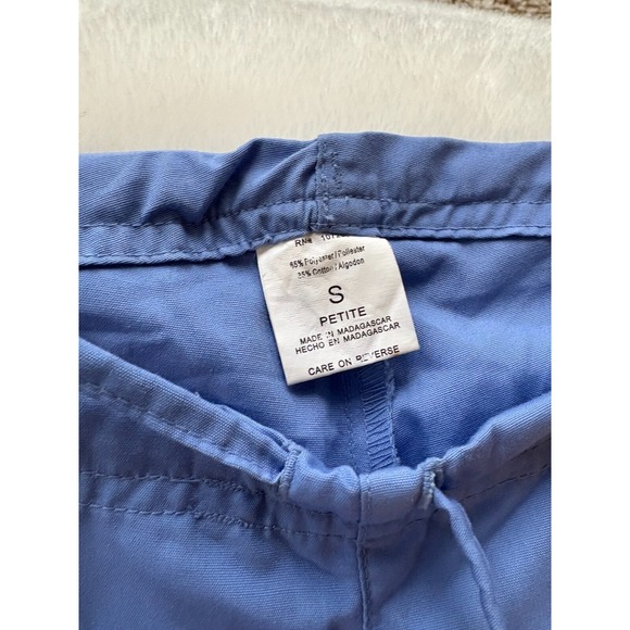 dickies scrub pants small new‎ with tags blue drawstring wasit - Picture 2 of 3